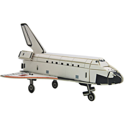 【3D立体裁剪太空站  动手拼搭提升想象力】纸制DIY3D立体拼图卫星飞机火箭手工拼装智力开发儿童玩具 商品图4