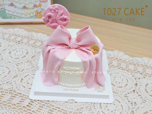 1027CAKE | 翻糖蝴蝶结 粉色 大蝴蝶结 商品图2