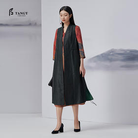 TANGY Collection/天意精品2022年秋季新品女士茛绸马夹