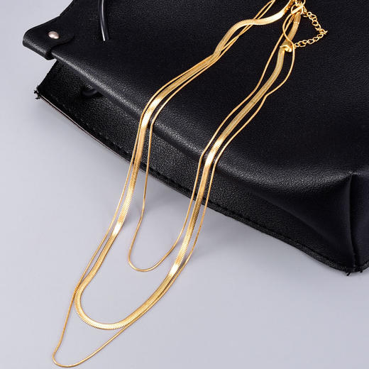 搭配利器丨多层蛇骨链 U型设计优化脸型 商品图3