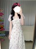 （清仓现货）【社群供G】法式复古收腰碎花连衣裙涤纶2 商品缩略图2