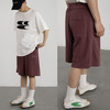 CryingCenter 深灰两色针织橡筋腰卫裤短裤通勤休闲日系 哭喊中心 商品缩略图2