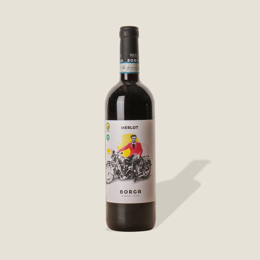 宝嘉梅洛红葡萄酒 750ml 商品图0