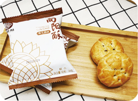周村糕点向阳酥黑芝麻味一个装50g满十个包邮
