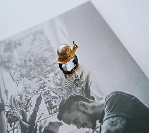 坚定而缓慢｜蜗牛戒指小艺术品 商品图0