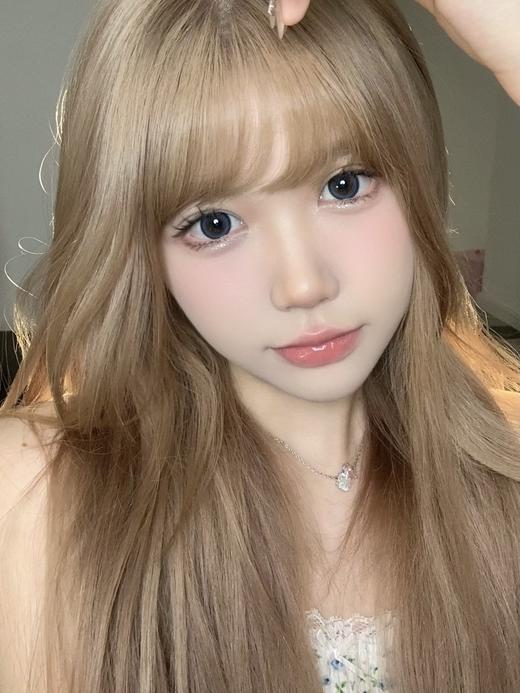 EallaGirl 年抛美瞳 雾面奶蓝  直径14.5mm着色14.0mm 商品图4