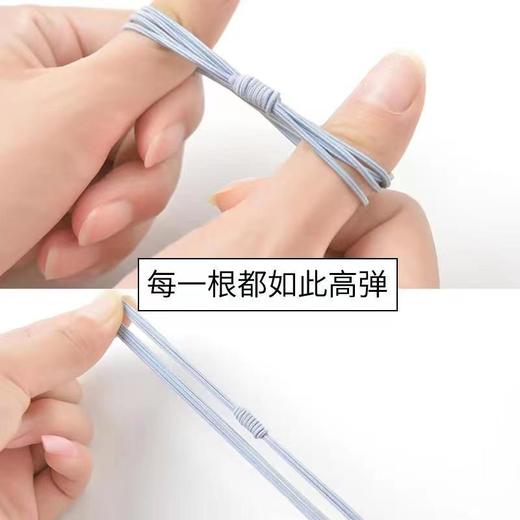 【30-50根 够用2年】网红橡皮筋发绳成人头绳韩国小清新头饰简约森女系个性扎马尾发圈 商品图7