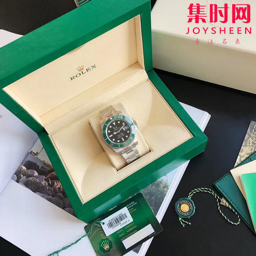 新到货！劳力士升级版绿水鬼黑盘 潜水表
搭载进口西铁城 商品图1