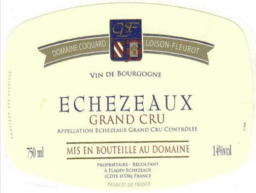 2020 Coquard-Loison-Fleurot, Echezeaux【闪送】（65折） 商品图0