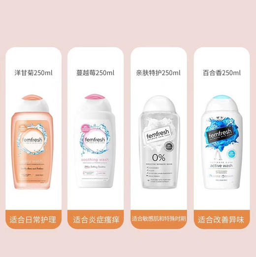 澳洲femfresh芳芯女性私处洗液 商品图0