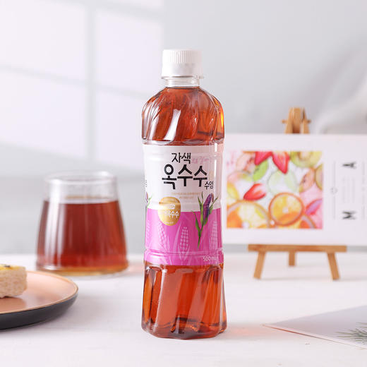 웅진자색옥수수熊津紫玉米风味饮料500ml 商品图2