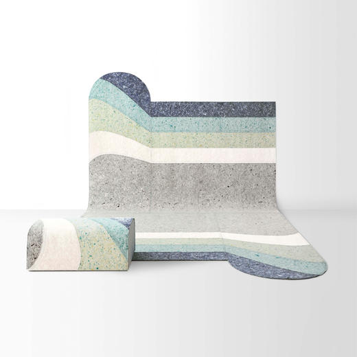 西班牙gan 羊毛毡地毯 nuances 商品图5