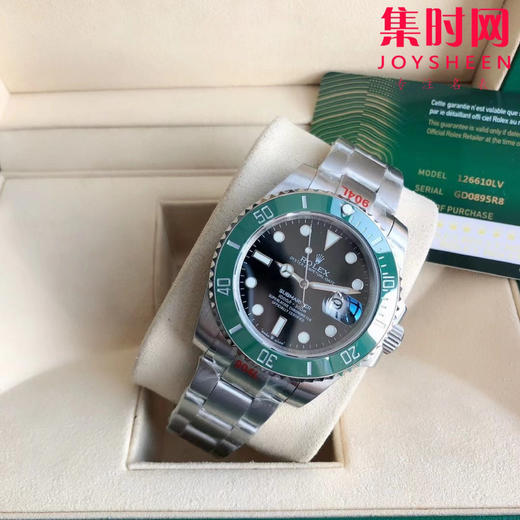 新到货！劳力士升级版绿水鬼黑盘 潜水表
搭载进口西铁城 商品图2