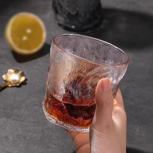 【冰川锤纹，彰显优雅气息】冰川杯北欧ins风简约高颜值水杯，冰川纹玻璃杯、水杯红、酒杯、咖啡杯子 商品图4