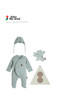 江南布衣童  22年秋款  全棉亲肤连体组合套装  YM8H30980 商品缩略图0