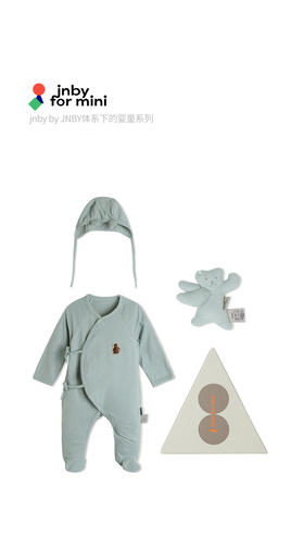 江南布衣童  22年秋款  全棉亲肤连体组合套装  YM8H30980