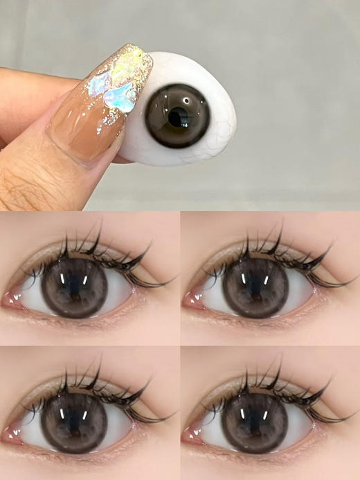 hancon 微笑弹珠黑 14.2mm
半年抛 含硅水凝胶 商品图3