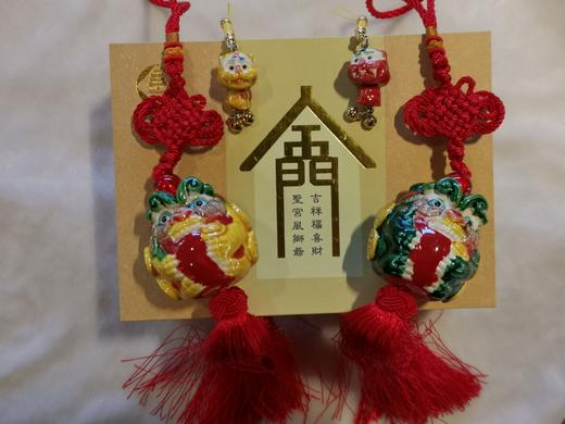 中华老字号南普陀双面对狮（风狮爷）送礼佳品手工艺品 商品图2