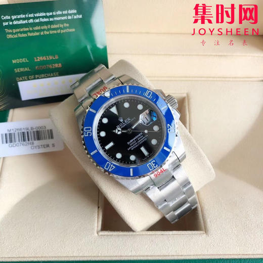 新到货！劳力士升级版蓝水鬼黑盘 潜水表
搭载进口西铁城 商品图3