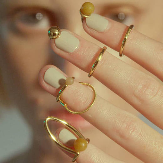 北京仓｜MAM-Nail-指尖戒指 4件套装（金色）［西班牙设计师］ 商品图3