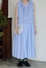 Veritecoeur浅蓝白色连衣裙 商品缩略图9