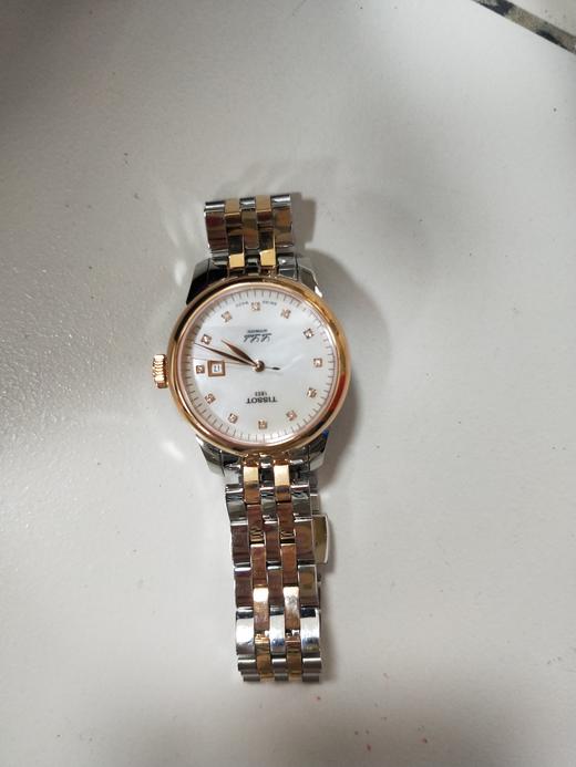 HAT0062072211600 天梭TISSOT 天梭力洛克系列 钢带机械女士手表 贝母盘面 商品图5