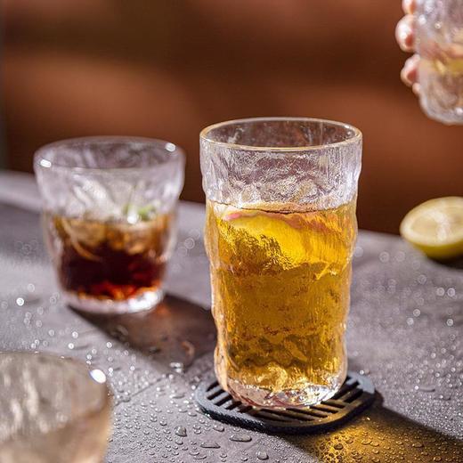 【冰川锤纹，彰显优雅气息】冰川杯北欧ins风简约高颜值水杯，冰川纹玻璃杯、水杯红、酒杯、咖啡杯子 商品图5