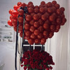 99枝红玫瑰告白爱心气球抱抱桶 商品缩略图6