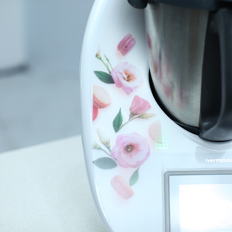 小美TM5TM6美善品机器防止面板开裂贴纸魔术贴美观大气防油污