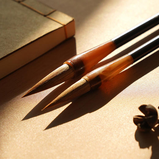 西泠印社石交亭狼毫大中小三支毛笔 商品图5