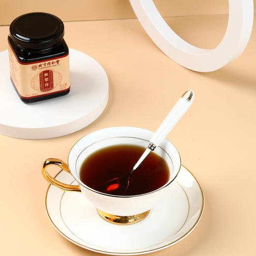 【家家必备 百年汉方】北京同仁堂内廷上用秋梨膏180g  护你嗓子肺部 浓稠膏体 汤色明亮 商品图5