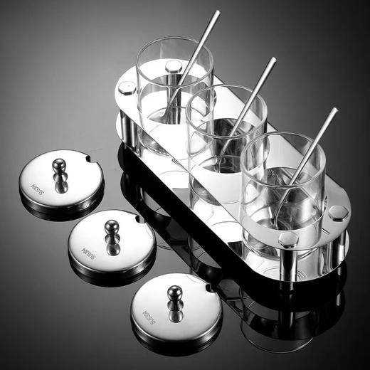 埃恩304不锈钢调味罐套装 商品图2