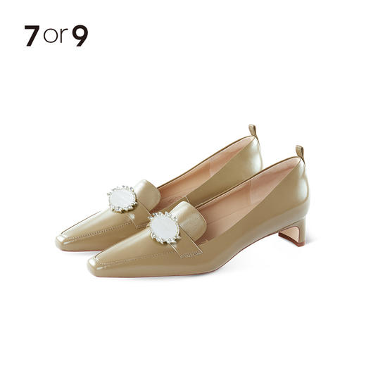 椭圆贝母镶钻前扣 商品图3