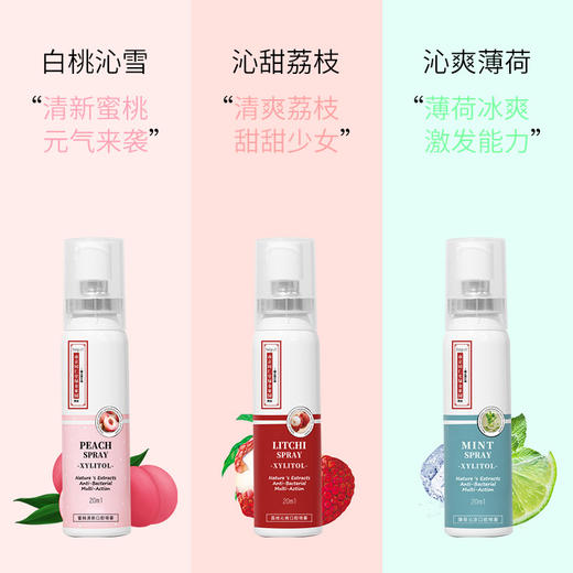 【能装入口袋的维他命， 清新口腔喷雾】南京同仁堂薄荷口喷爽便携口腔喷雾持久型男女接吻口喷口气清新剂 商品图3
