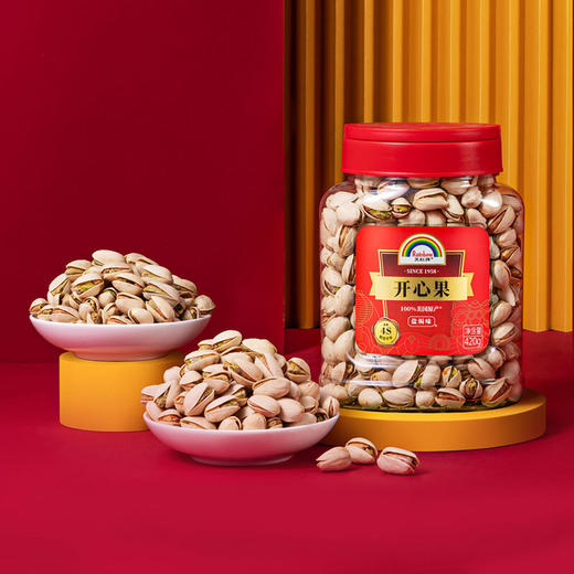 【天虹】盐焗味开心果（罐装）330g 商品图0