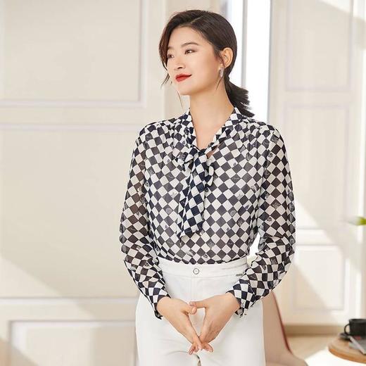 2楼NAERSI棋盘格衬衫 商品图0