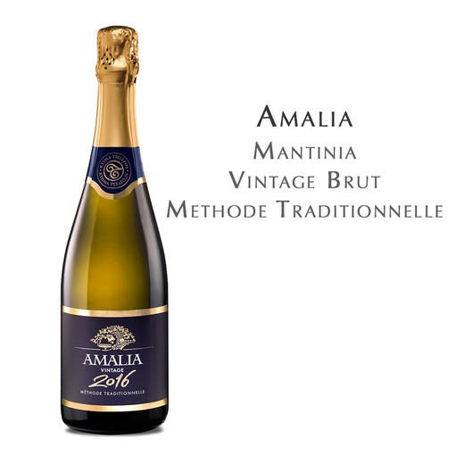 泽罗普斯曼提尼亚起泡葡萄酒  Amalia Mantinia Vintage Brut Methode Traditionnelle 商品图0