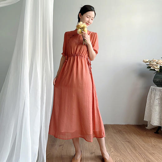 改良大摆旗袍，仙女裙文艺女装YM-223-1 商品图2