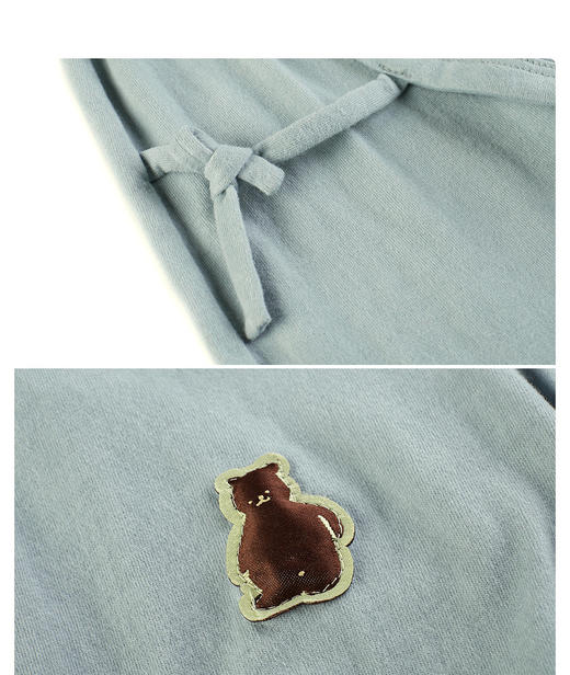 江南布衣童  22年秋款  全棉亲肤连体组合套装  YM8H30980 商品图4