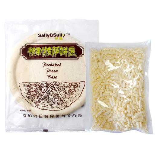 【会员专享】披萨饼底（9寸）+马苏里拉芝士（220g/袋） 商品图1