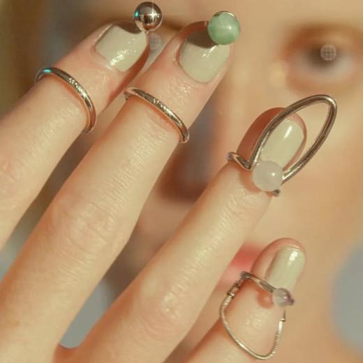 北京仓｜MAM-Nail-指尖戒指 4件套装（银色）［西班牙设计师］ 商品图4