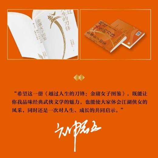 越过人生的刀锋 金庸女子图鉴 六神磊磊 金庸武侠江湖的奇女子 或许也是生活里的你我她 中信出版社 商品图4