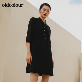 oldcolour欧珂春秋商场同款中袖连衣裙GN31102826