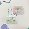 新款卡通手工diy可爱清新一开即用美瞳盒隐形眼镜盒伴侣盒 商品缩略图2