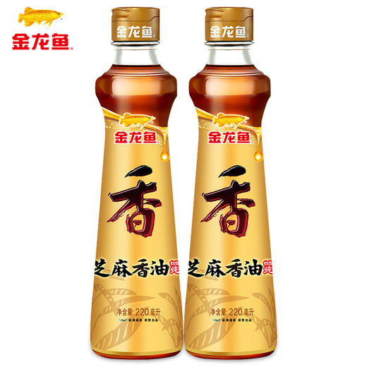 【自营】【送花椒油70ml*3】金龙鱼芝麻油220ml 商品图1