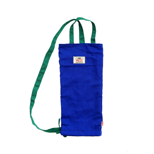 HUJI祤集花袋插画棉麻拼色 商品图2