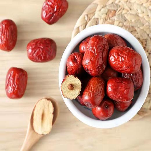 新疆红枣若羌灰枣一斤一袋精包装泡水煮粥生吃零食红枣 商品图7