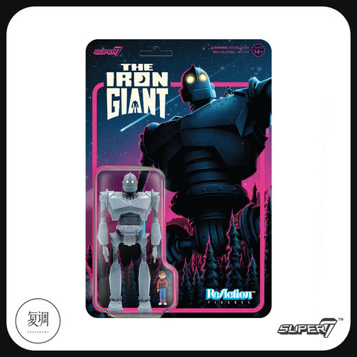现货 Super7 钢铁巨人 挂卡系列 动画 超级钢铁巨人 商品图9