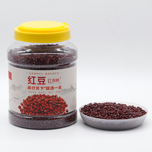【仅供集采】江南畔东北红豆批发罐装2500g*6桶 红小豆东北特产小红豆 箱装 商品图0