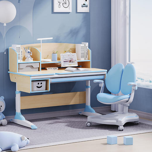 【开学季爆款】爱学习新一代儿童护脊学习桌椅（配套桌椅） 商品图2